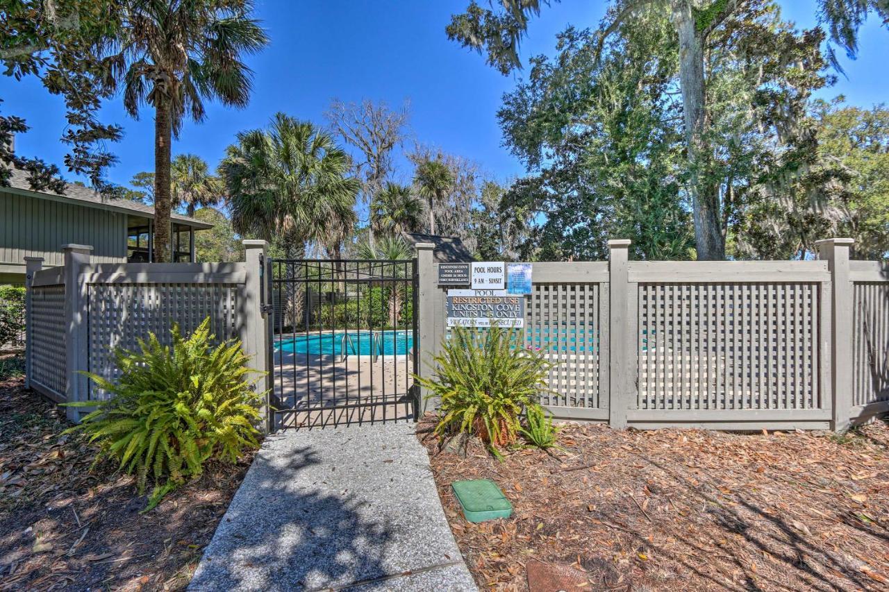 Coastal Oasis With Pool - Walk To Coligny Beach Park Île de Hilton-Head Extérieur photo
