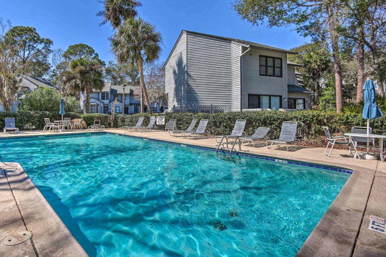 Coastal Oasis With Pool - Walk To Coligny Beach Park Île de Hilton-Head Extérieur photo