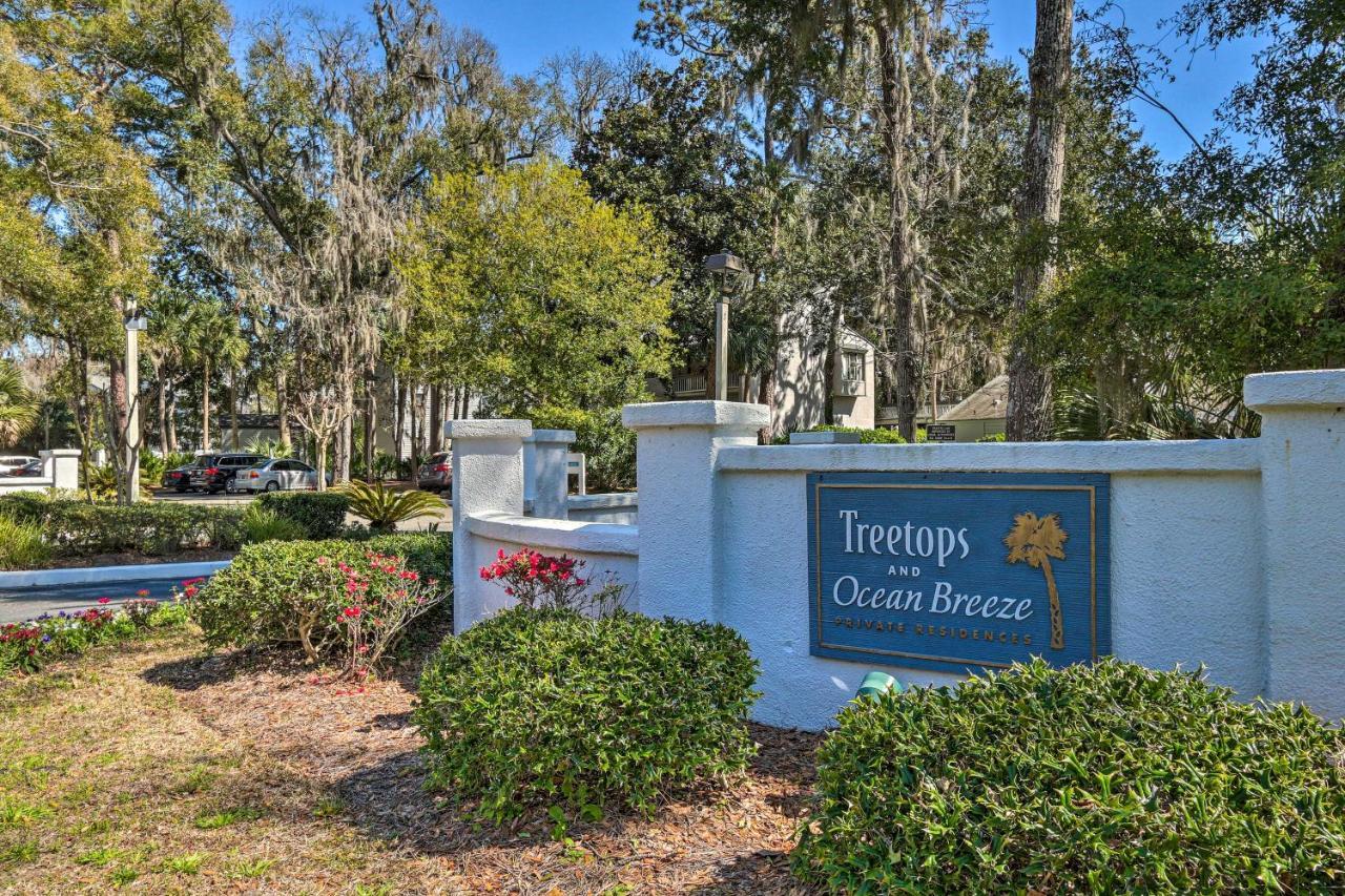 Coastal Oasis With Pool - Walk To Coligny Beach Park Île de Hilton-Head Extérieur photo